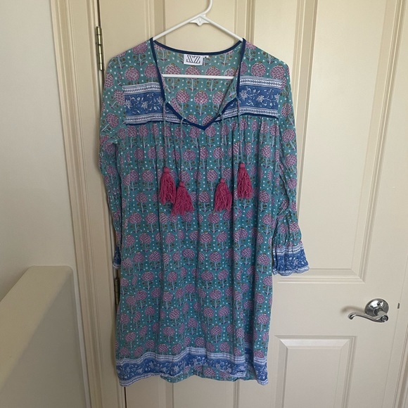 SZ Blockprints Dresses & Skirts - SZ Blockprints for JCrew tunic caftan, size M